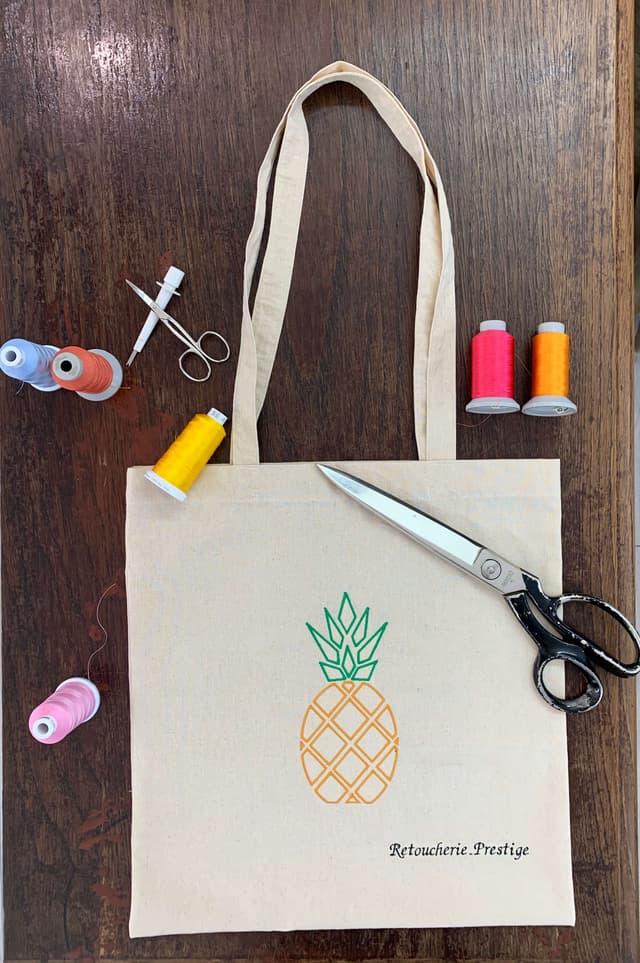 Totebag ananas